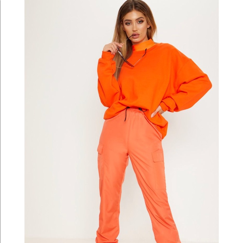 Orange Sweatshirt